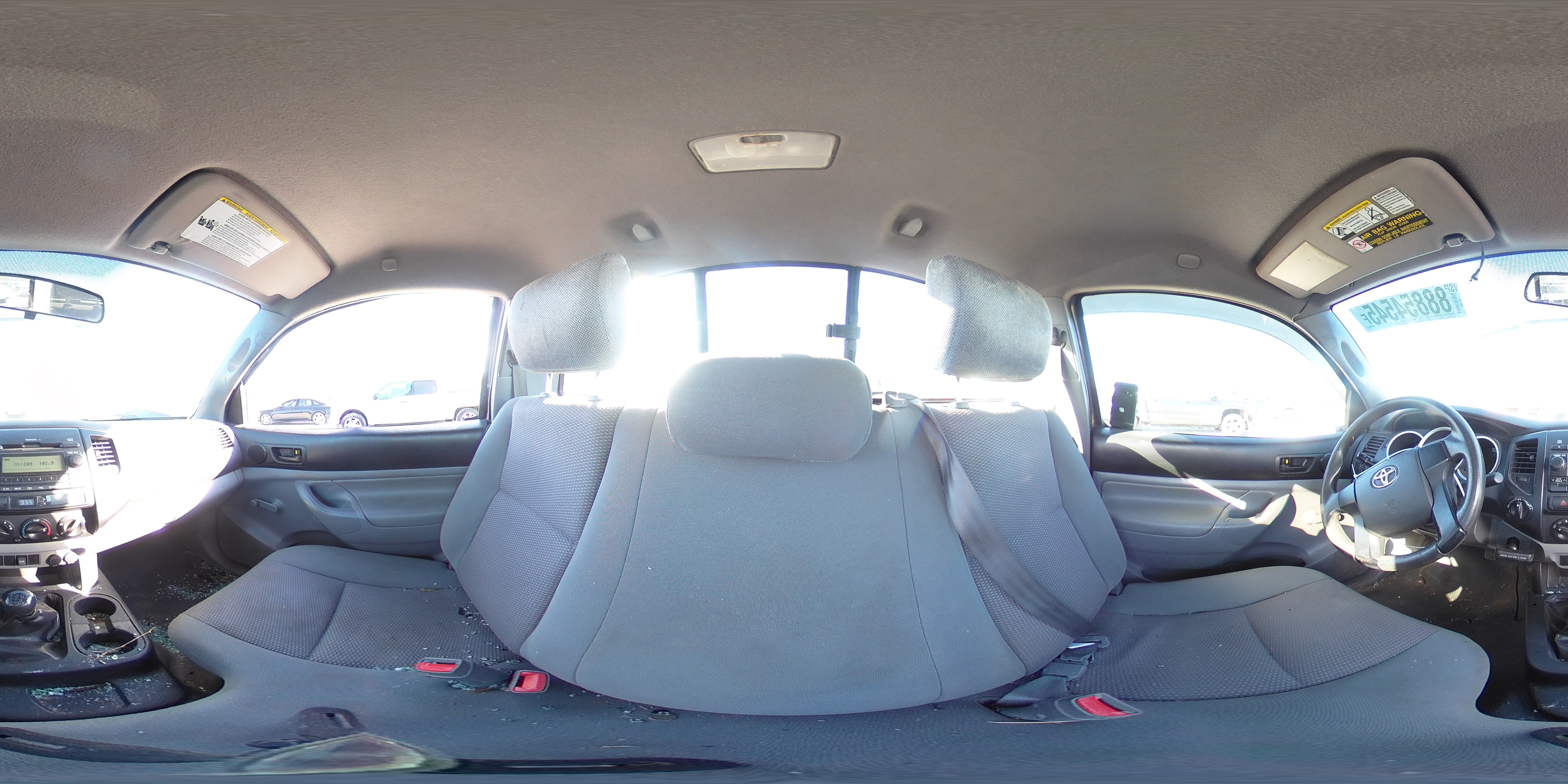 2012 Toyota Tacoma VIN 5TFPX4EN2CX008439 Copart auction photo, side damage thumbnail 13