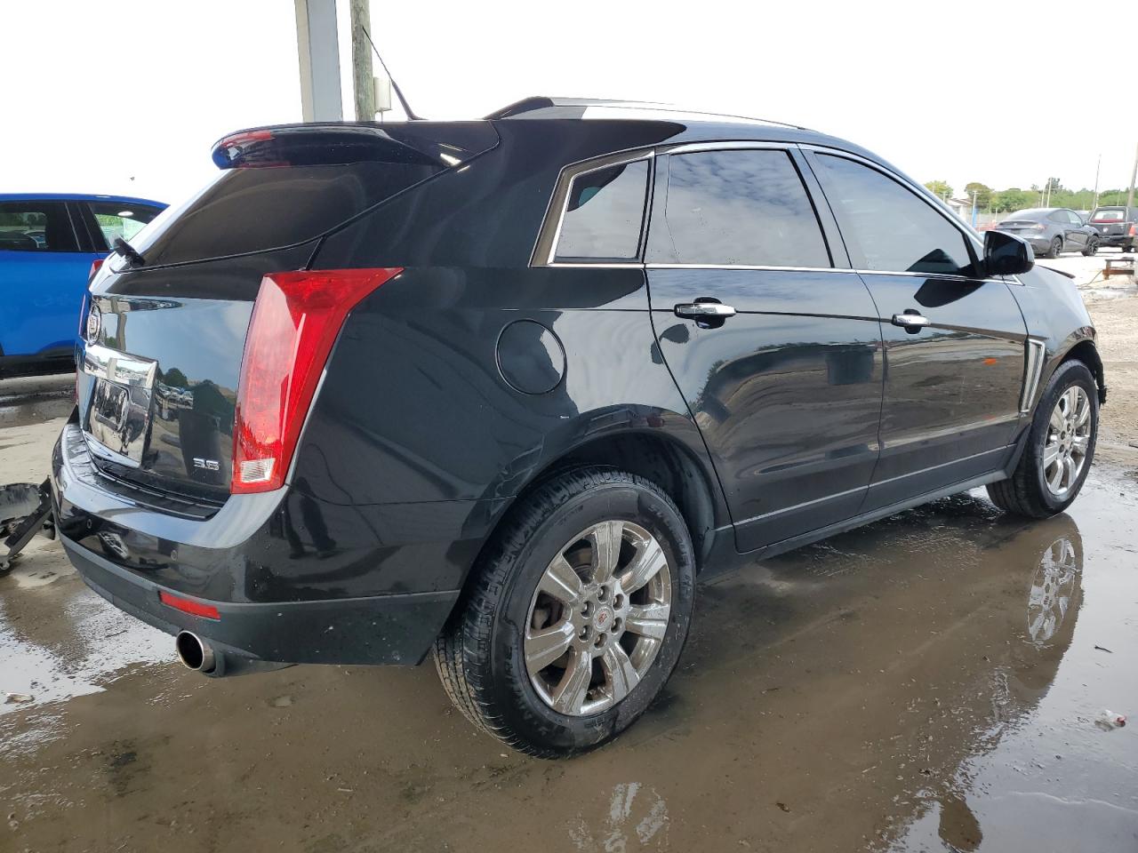 2014 Cadillac SRX VIN 3GYFNEE3XES526268 Copart auction photo, front end / minor dent/scratches damage thumbnail 3