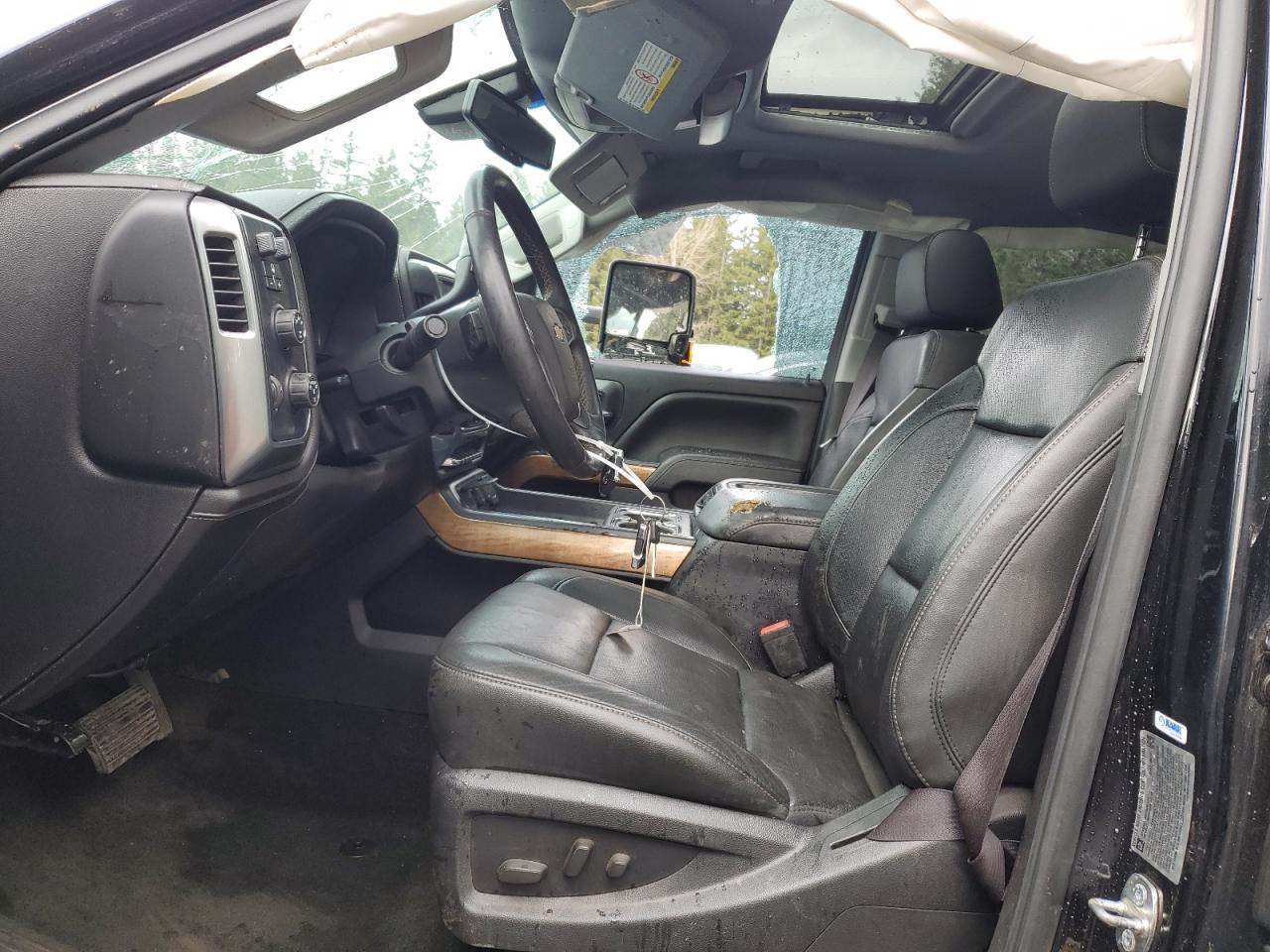 2015 Chevrolet Silverado VIN 1GC4K0E80FF509652 Copart auction photo, all over damage thumbnail 7