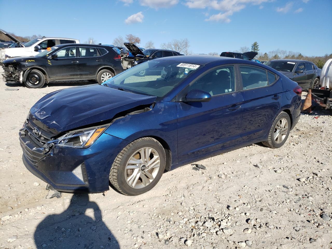 2019 Hyundai Elantra VIN 5NPD84LF8KH427126