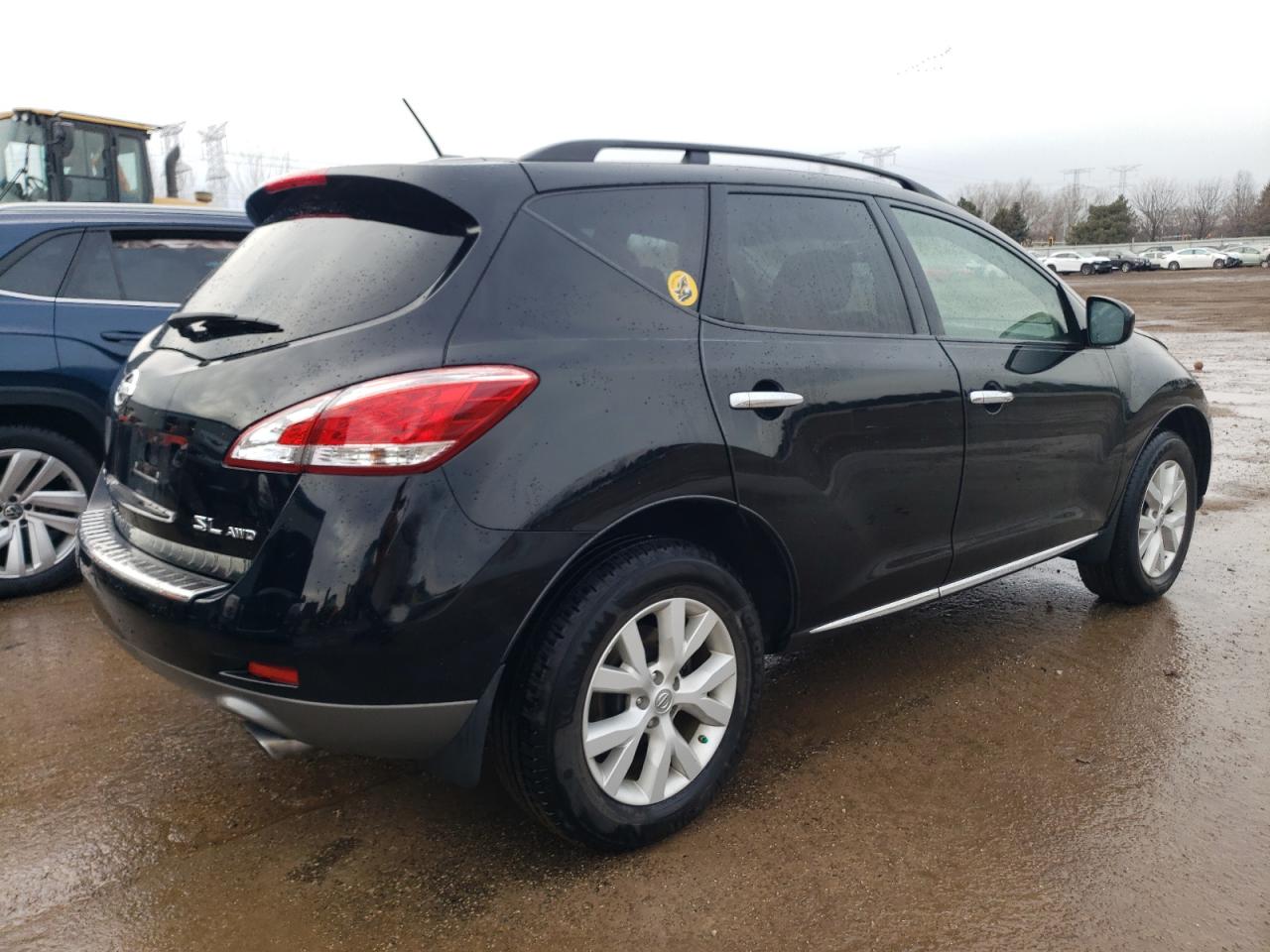 2011 Nissan Murano VIN JN8AZ1MW3BW186796 Copart auction photo, front end damage thumbnail 3