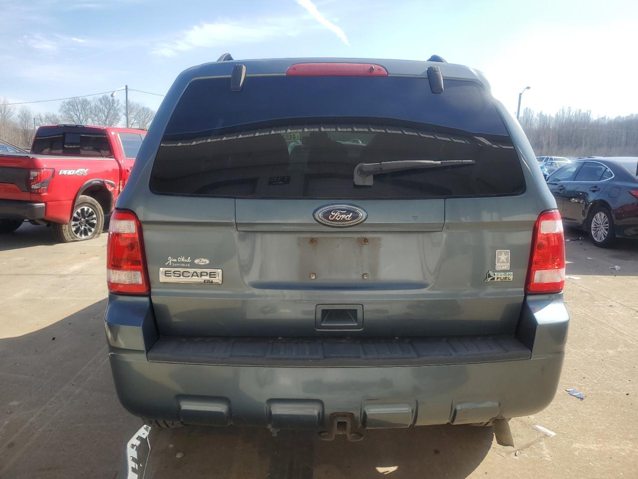2010 Ford Escape VIN 1FMCU0DG2AKA42227 Copart auction photo, front end damage thumbnail 6