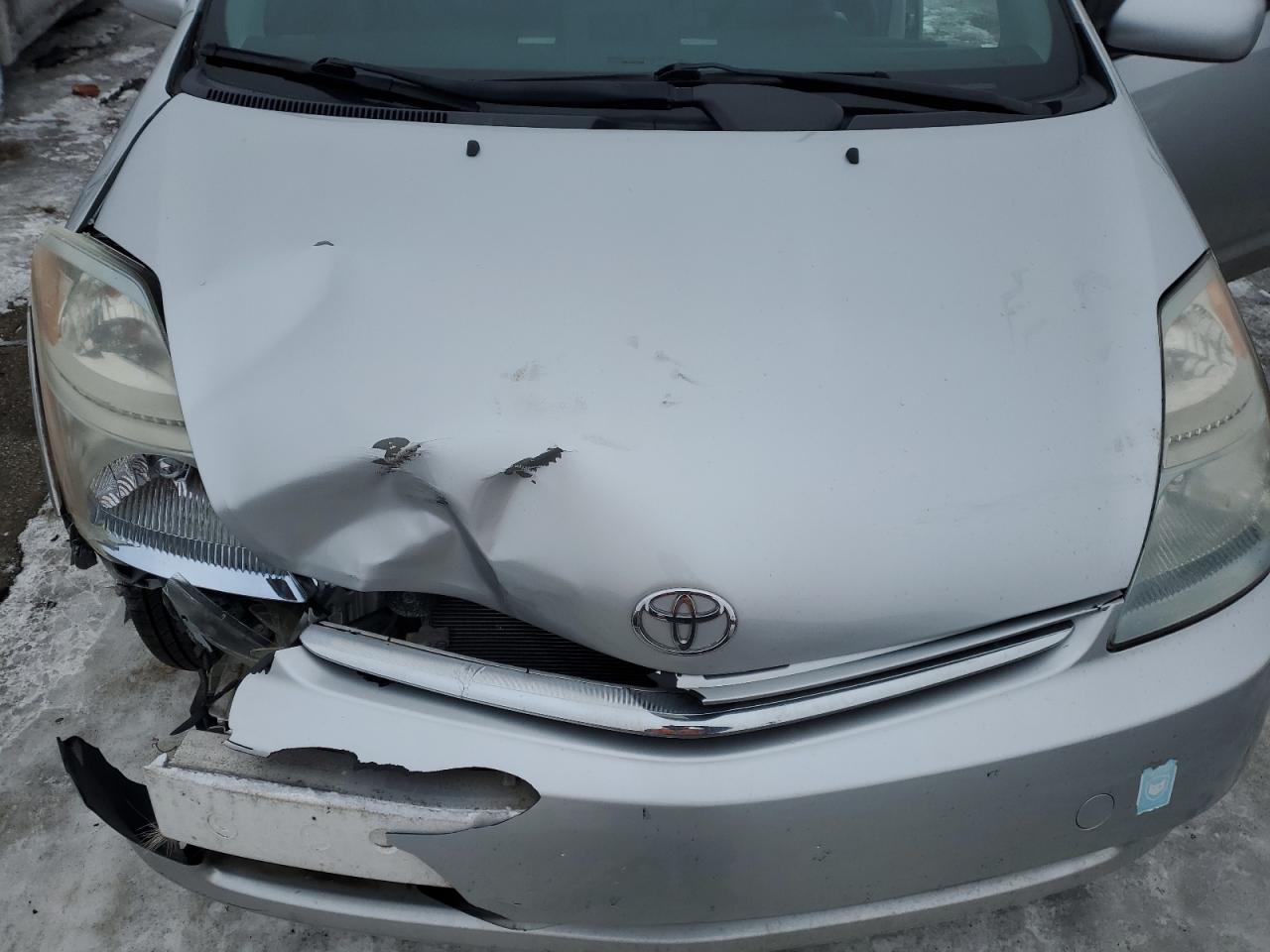 2008 Toyota Prius VIN JTDKB20U683411379 Copart auction photo, front end damage thumbnail 11