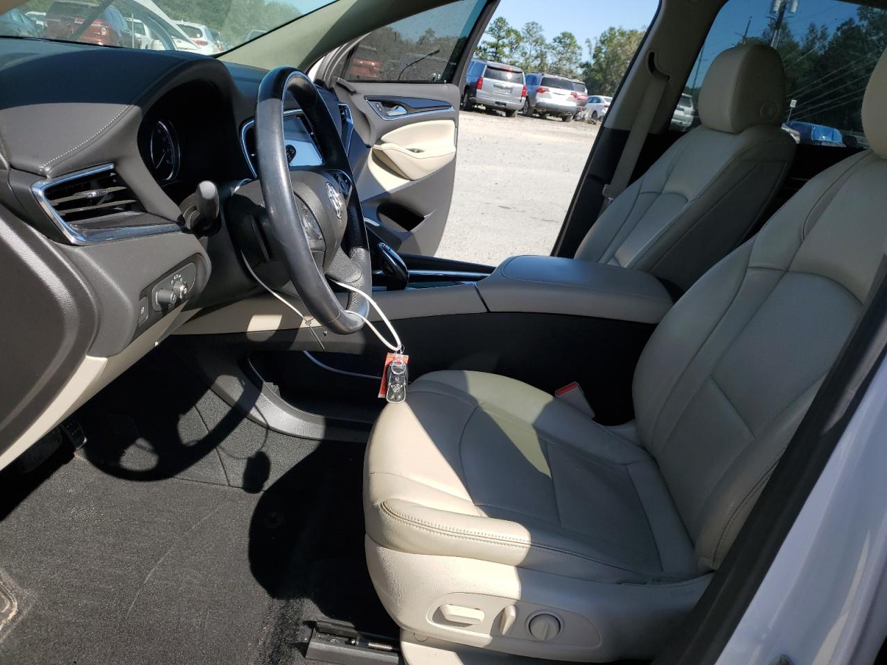 2018 Buick Enclave VIN 5GAERBKW6JJ219860 Copart auction photo, top/roof damage thumbnail 7