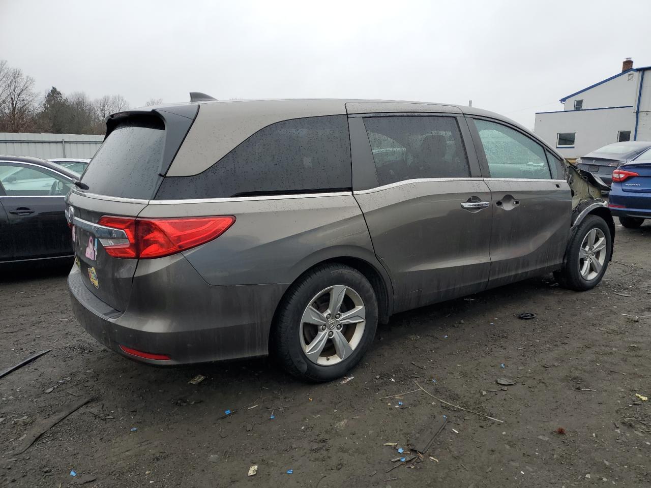 2019 Honda Odyssey VIN 5FNRL6H59KB010886 Copart auction photo, front end damage thumbnail 3