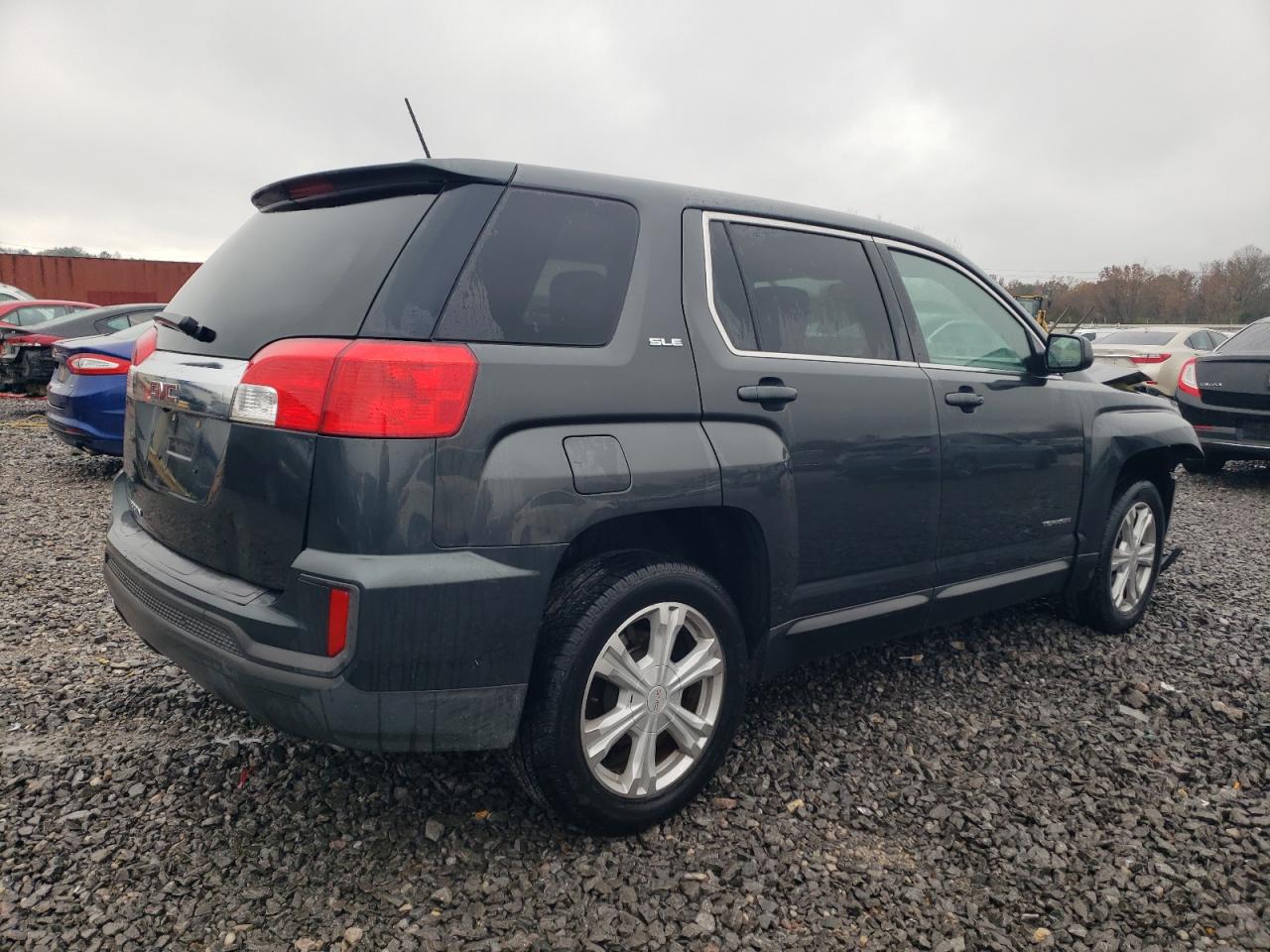 2017 GMC Terrain VIN 2GKALMEK6H6301909 Copart auction photo, front end damage thumbnail 3