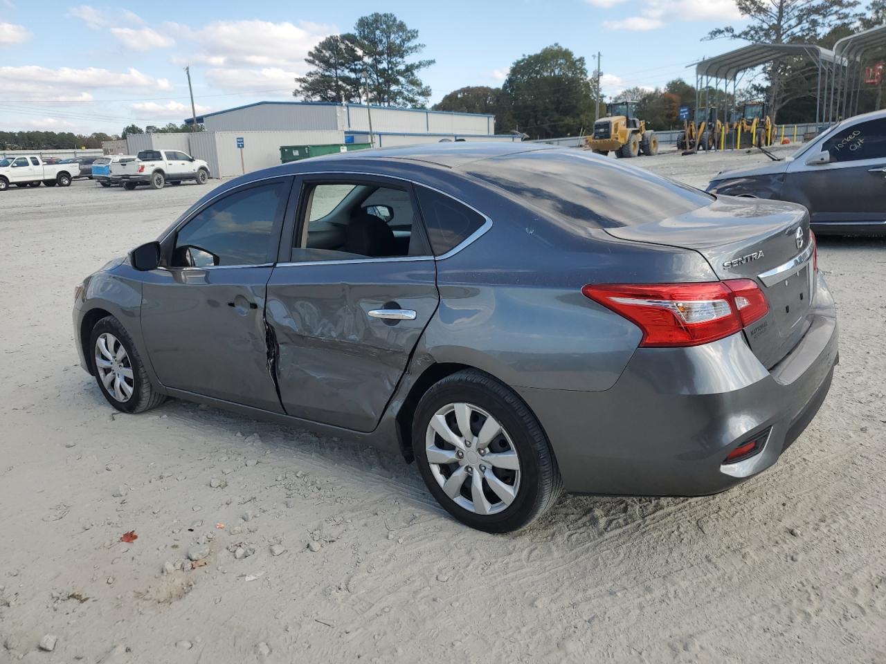 2019 Nissan Sentra VIN 3N1AB7AP5KY313852 Copart auction photo, side damage thumbnail 2