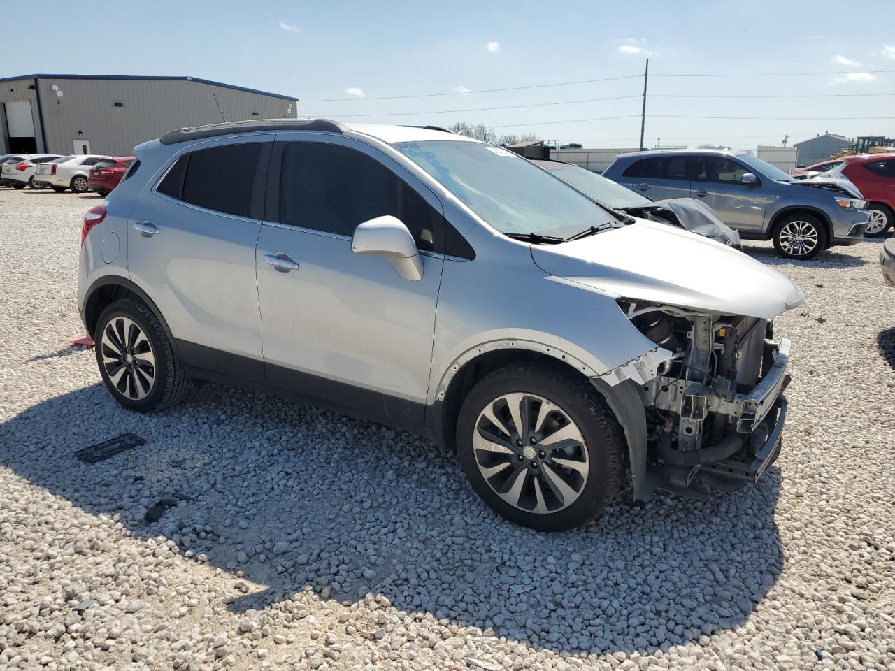 2022 Buick Encore VIN KL4CJASM0NB501251 Copart auction photo, front end damage thumbnail 4