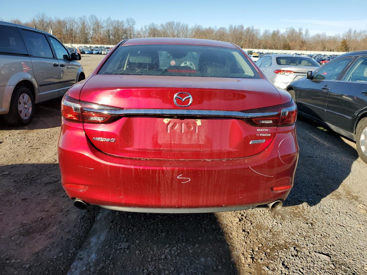 2018 Mazda 6 VIN JM1GL1VM9J1318783 Copart auction photo, front end damage thumbnail 6