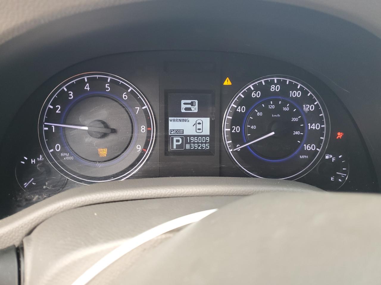 2013 Infiniti G VIN JN1CV6AR8DM755624 Copart auction photo, front end damage thumbnail 9
