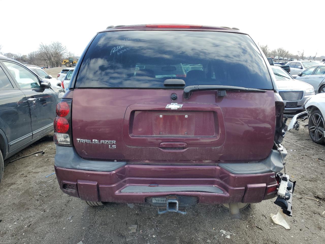 2007 Chevrolet TrailBlazer VIN 1GNDT13S772298614 Copart auction photo, all over / undercarriage damage thumbnail 6