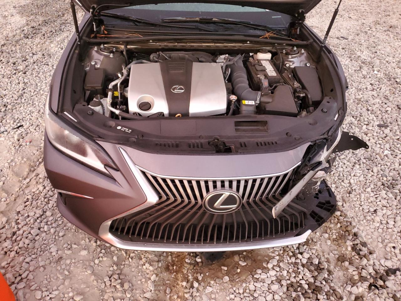 2021 Lexus ES VIN 58ADZ1B18MU096353 Copart auction photo, front end / undercarriage damage thumbnail 11