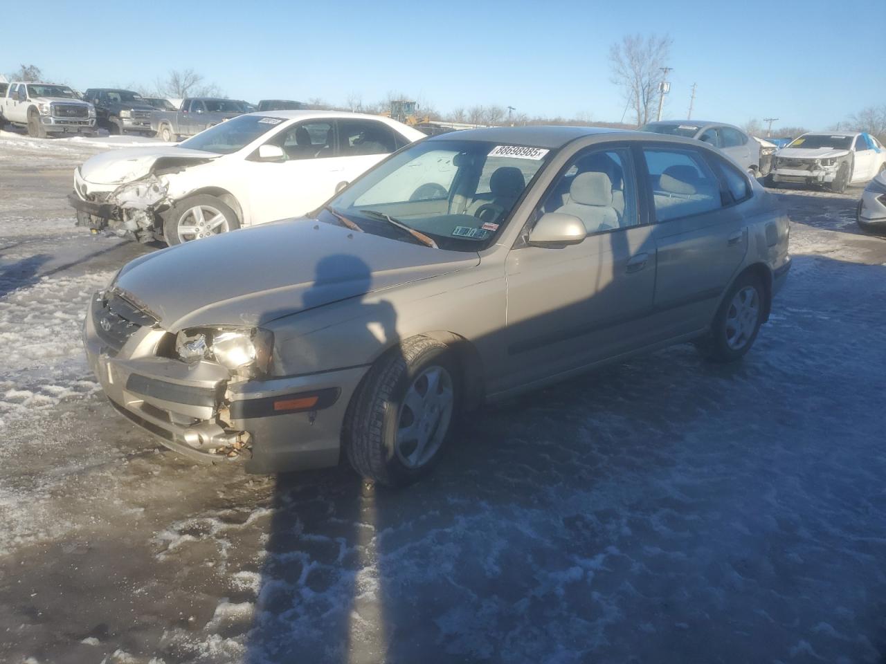 2006 Hyundai Elantra VIN KMHDN56D46U183958