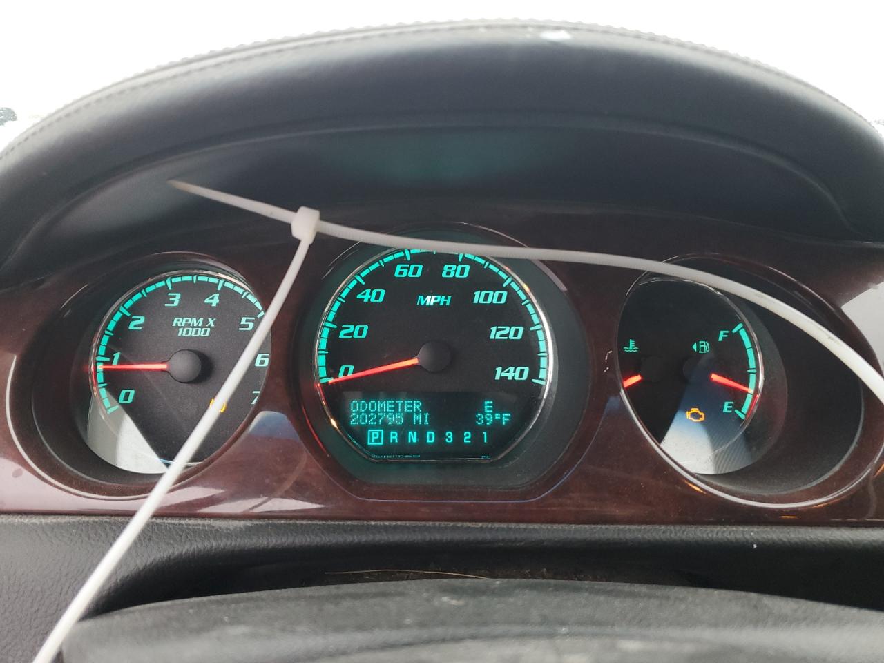 2010 Buick Lucerne VIN 1G4HD5EMXAU116196 Copart auction photo, front end damage thumbnail 9