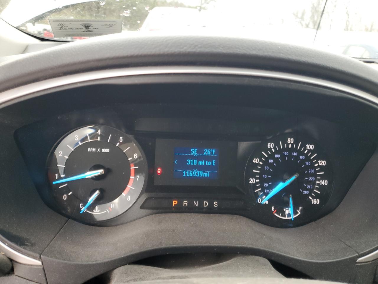 2016 Ford Fusion VIN 3FA6P0G79GR339493 Copart auction photo, front end / side damage thumbnail 9