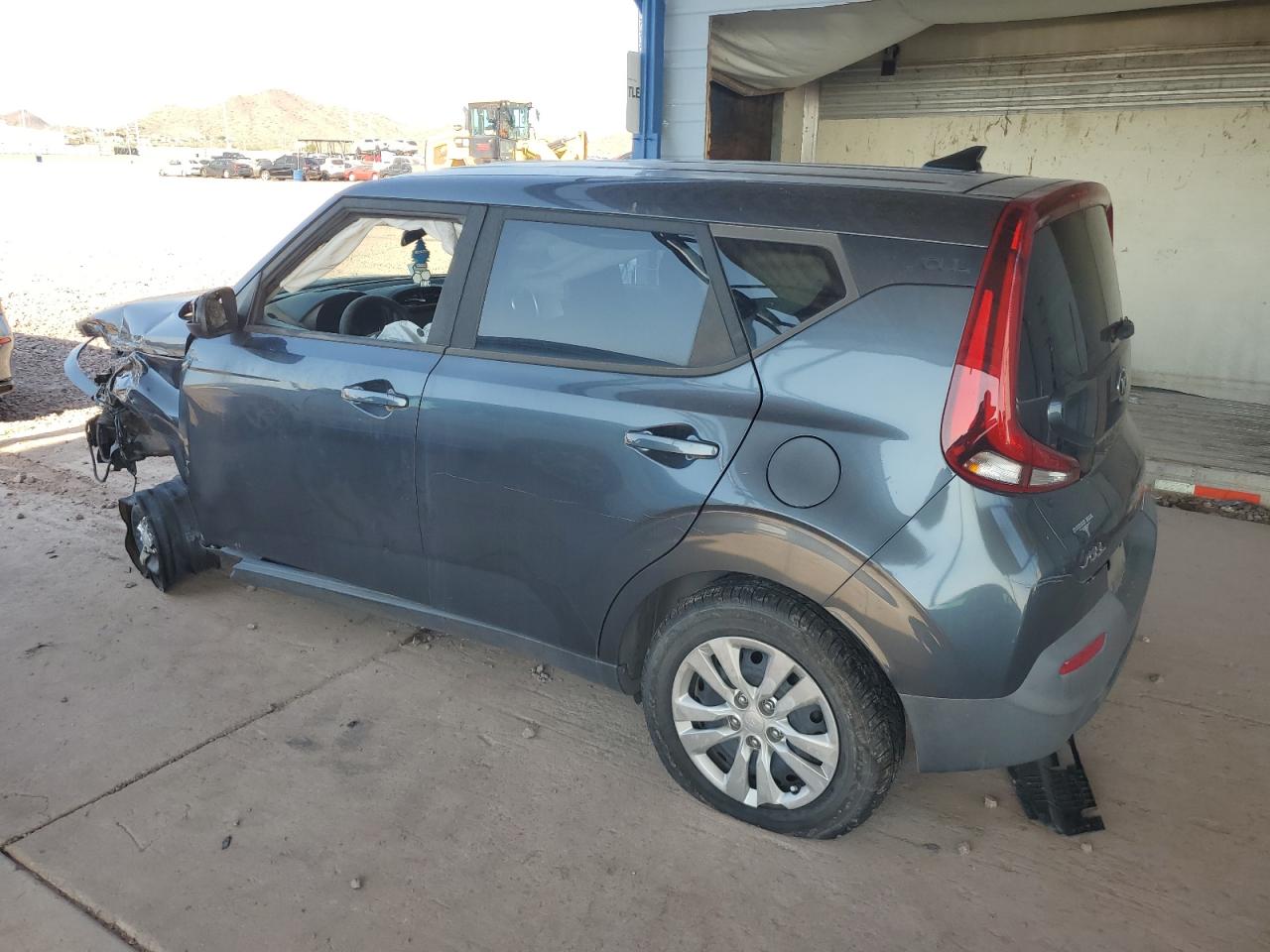 2020 KIA Soul VIN KNDJ23AU9L7040428 Copart auction photo, front end damage thumbnail 2