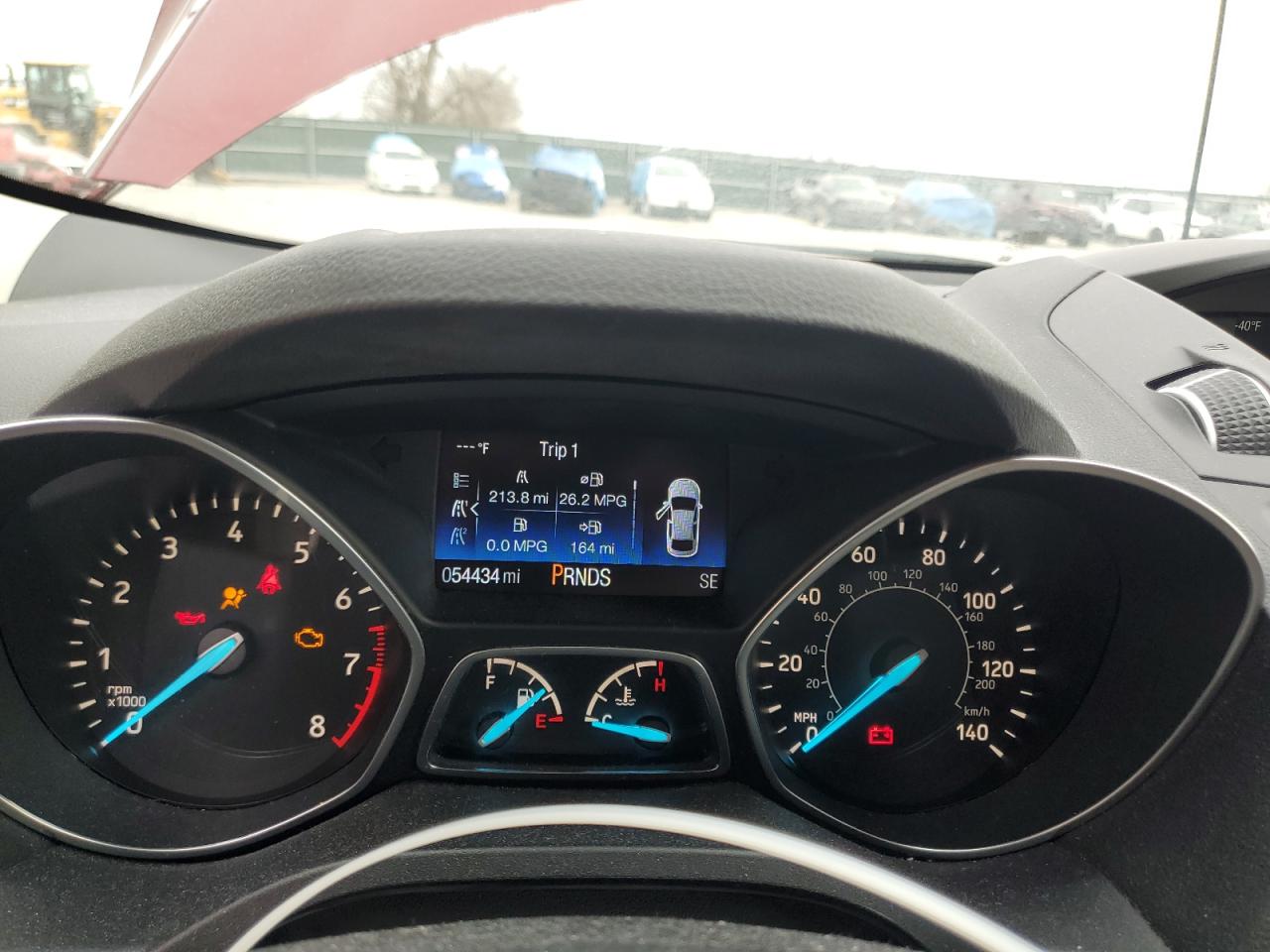 2017 Ford Escape VIN 1FMCU0G91HUD34849 Copart auction photo, front end damage thumbnail 9