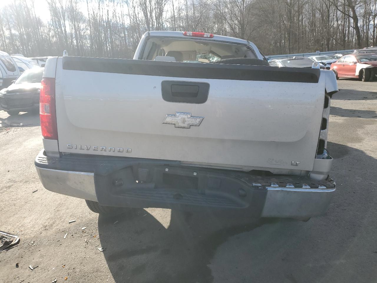 2007 Chevrolet Silverado VIN 2GCEC19C471628495 Copart auction photo, rollover damage thumbnail 6