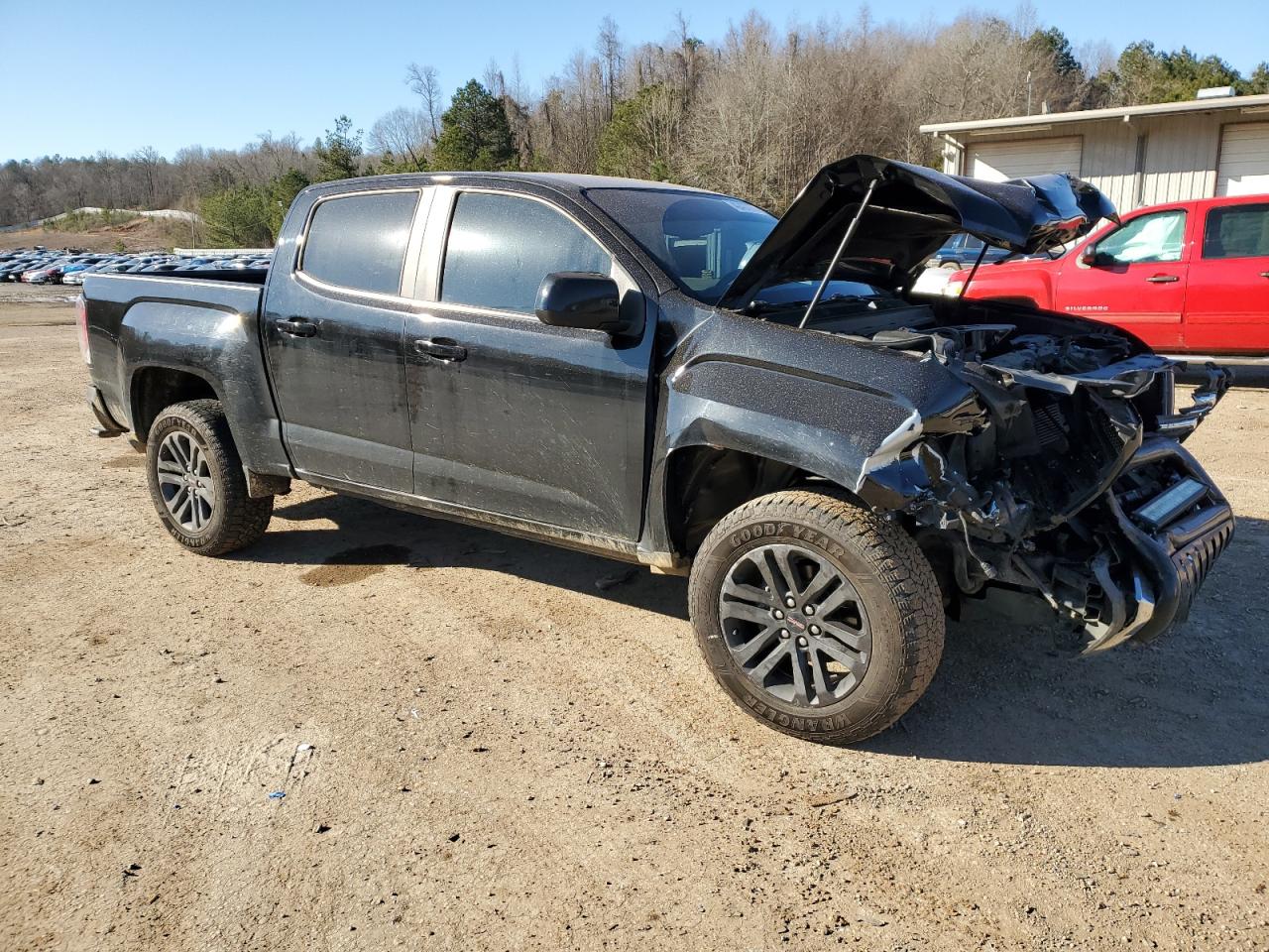 2015 GMC Canyon VIN 1GTG6BE38F1141624 Copart auction photo, front end damage thumbnail 4