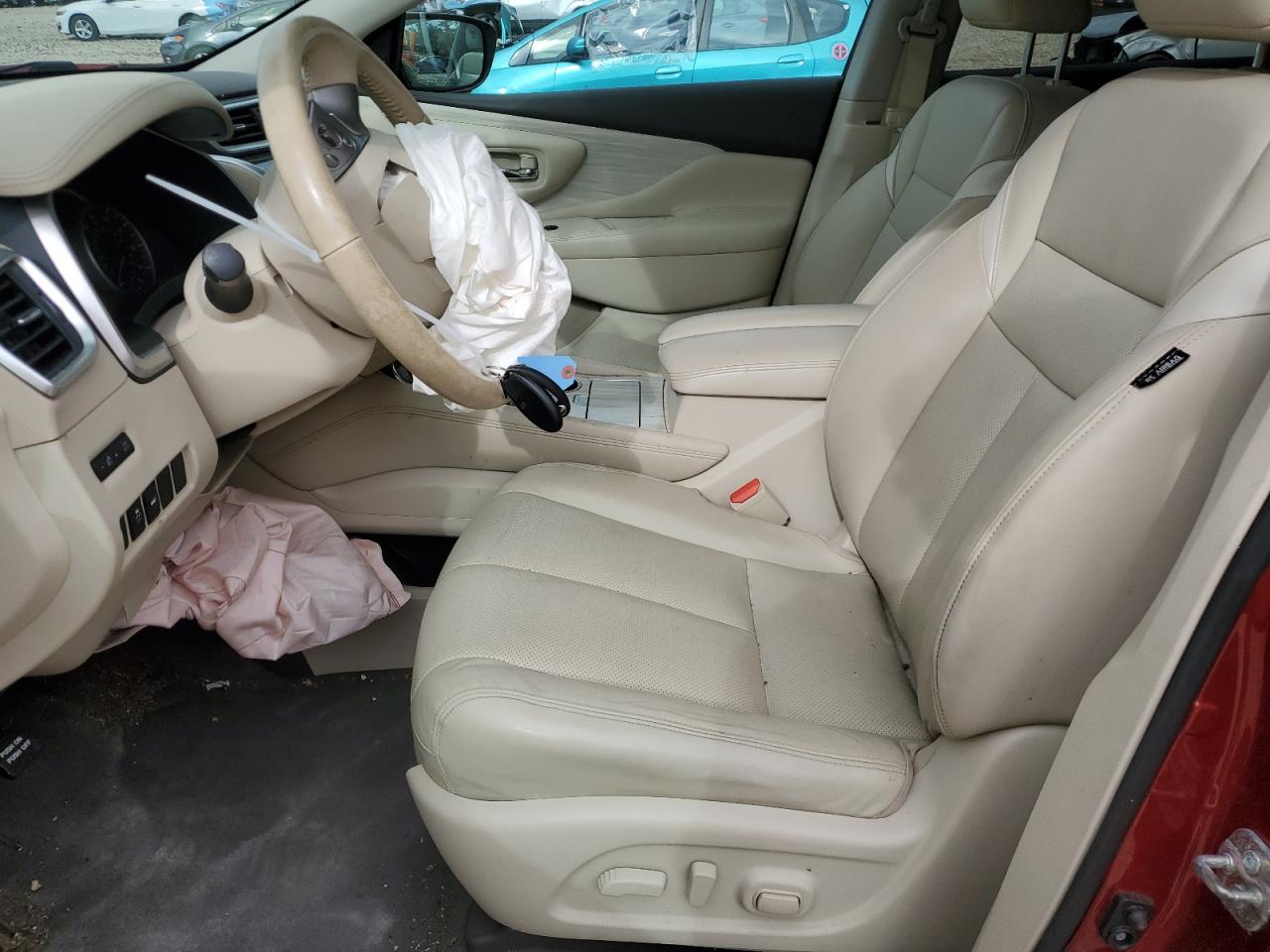 2017 Nissan Murano VIN 5N1AZ2MH6HN128100 Copart auction photo, front end damage thumbnail 7