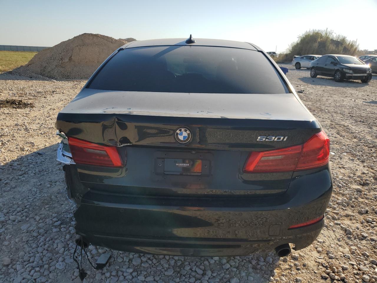 2020 BMW 5er VIN WBAJR3C0XLWW62870 Copart auction photo, front end / rear end damage thumbnail 6