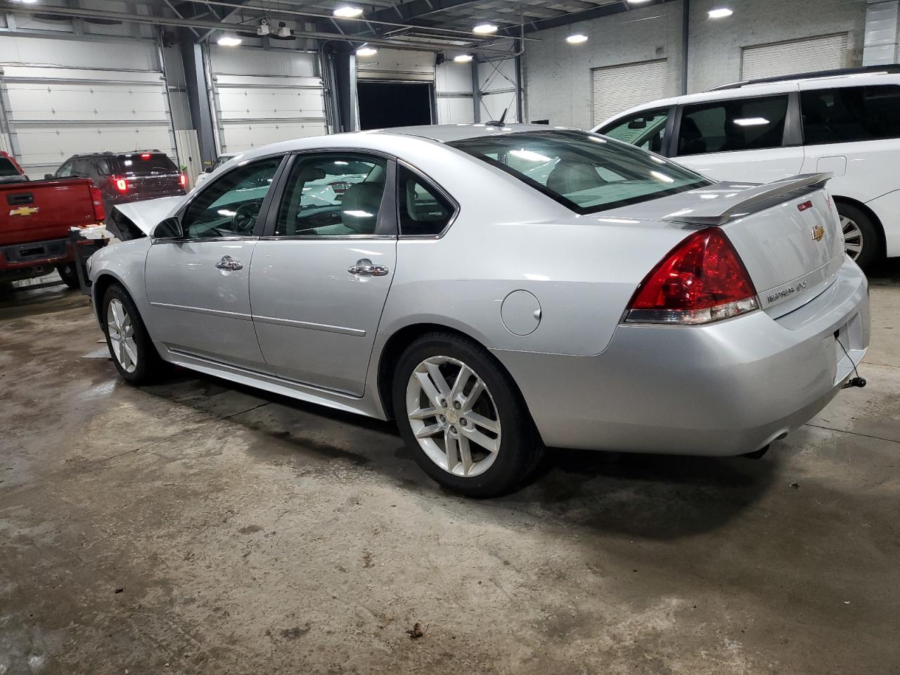 2014 Chevrolet Impala VIN 2G1WC5E39E1121227 Copart auction photo, front end damage thumbnail 2