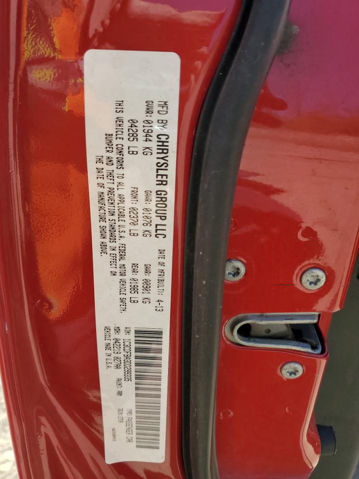 2013 Dodge Dart VIN 1C3CDFBA3DD299335 Copart auction photo, front end / mechanical damage thumbnail 13