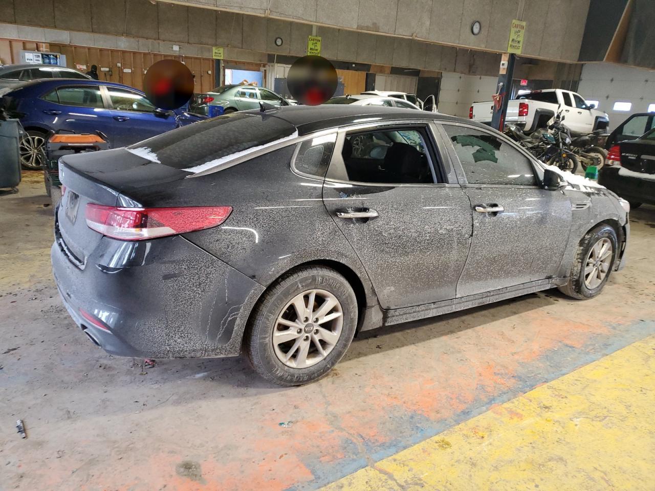 2018 KIA Optima VIN 5XXGT4L36JG228068 Copart auction photo, front end / minor dent/scratches damage thumbnail 3