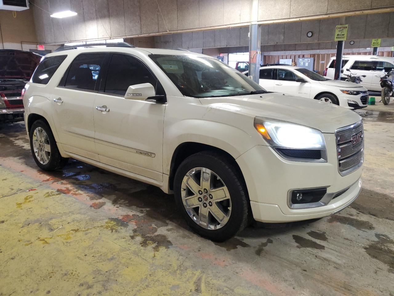 2013 GMC Acadia VIN 1GKKVTKD7DJ194249 Copart auction photo, front end / mechanical damage thumbnail 4
