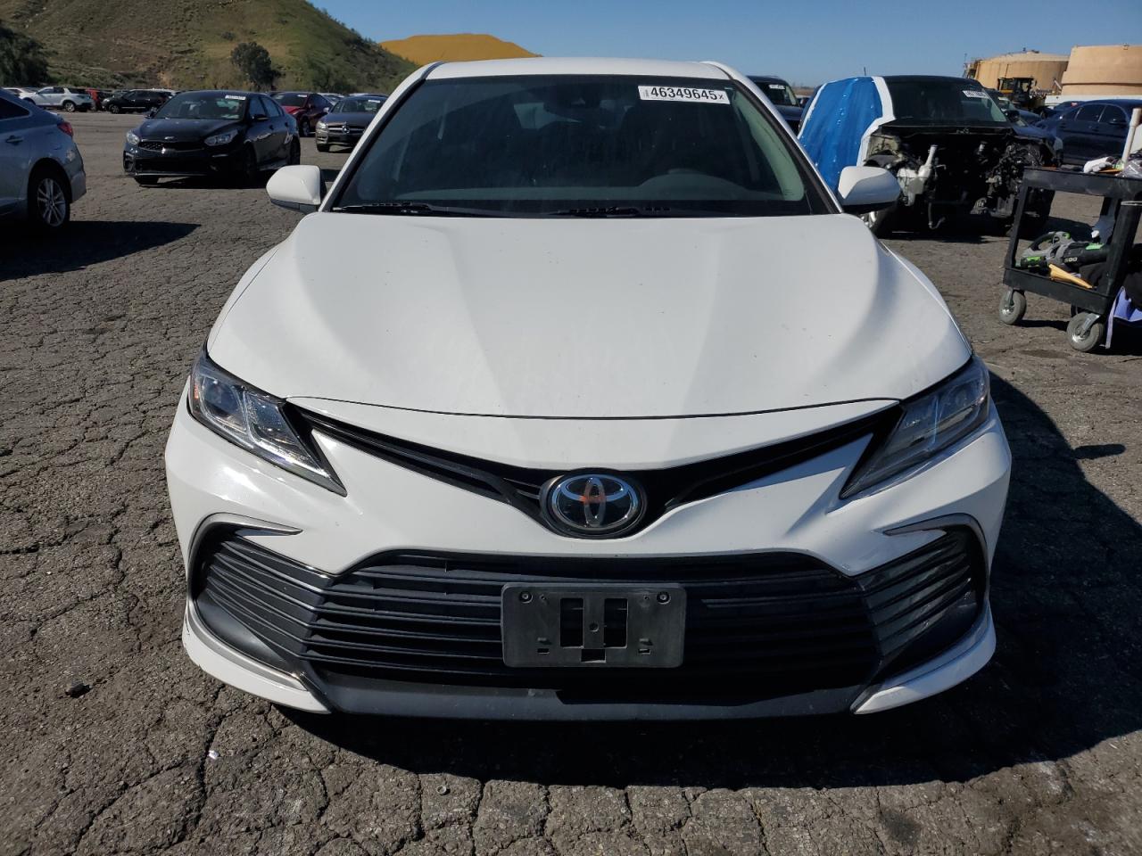 2022 Toyota Camry VIN 4T1C11AK8NU634037 Copart auction photo, side / undercarriage damage thumbnail 5