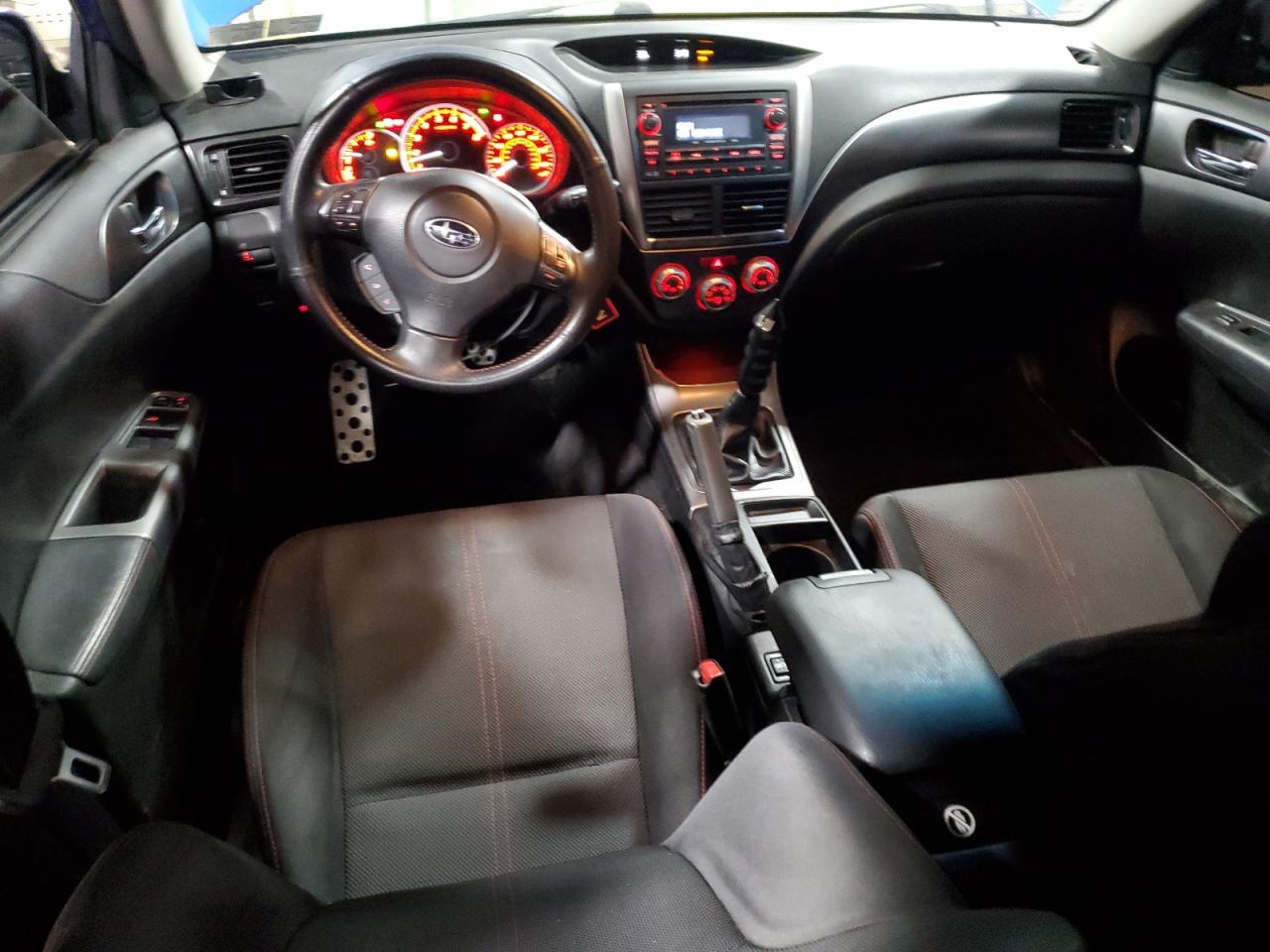 2013 Subaru WRX VIN JF1GR7E61DG866402 Copart auction photo, side / front end damage thumbnail 8