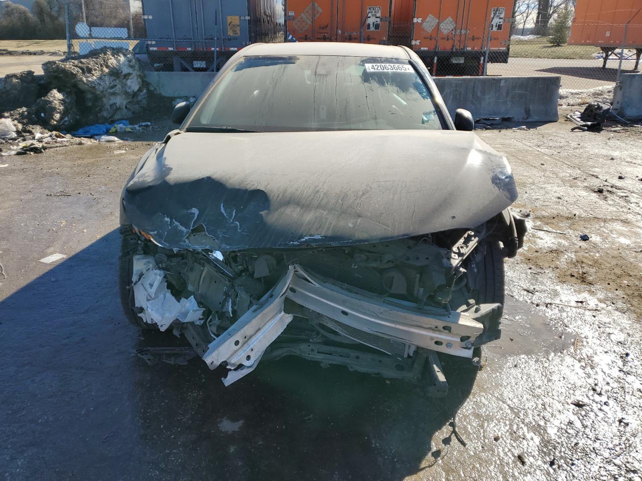 2020 Toyota Camry VIN 4T1G11AK3LU862669 Copart auction photo, front end damage thumbnail 5