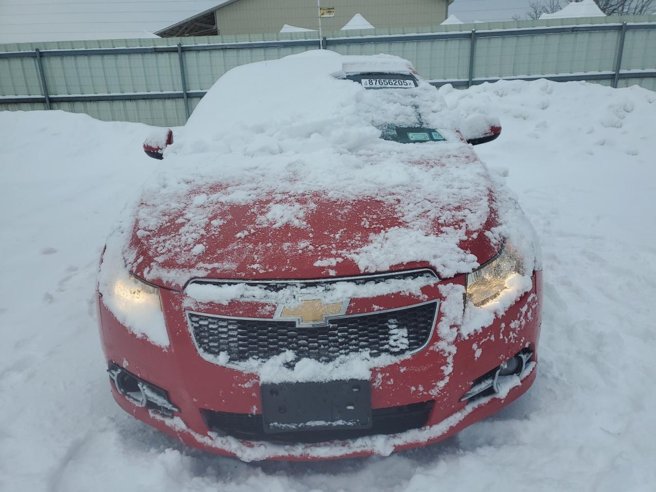 2013 Chevrolet Cruze VIN 1G1PE5SB2D7122487 Copart auction photo, front end damage thumbnail 5