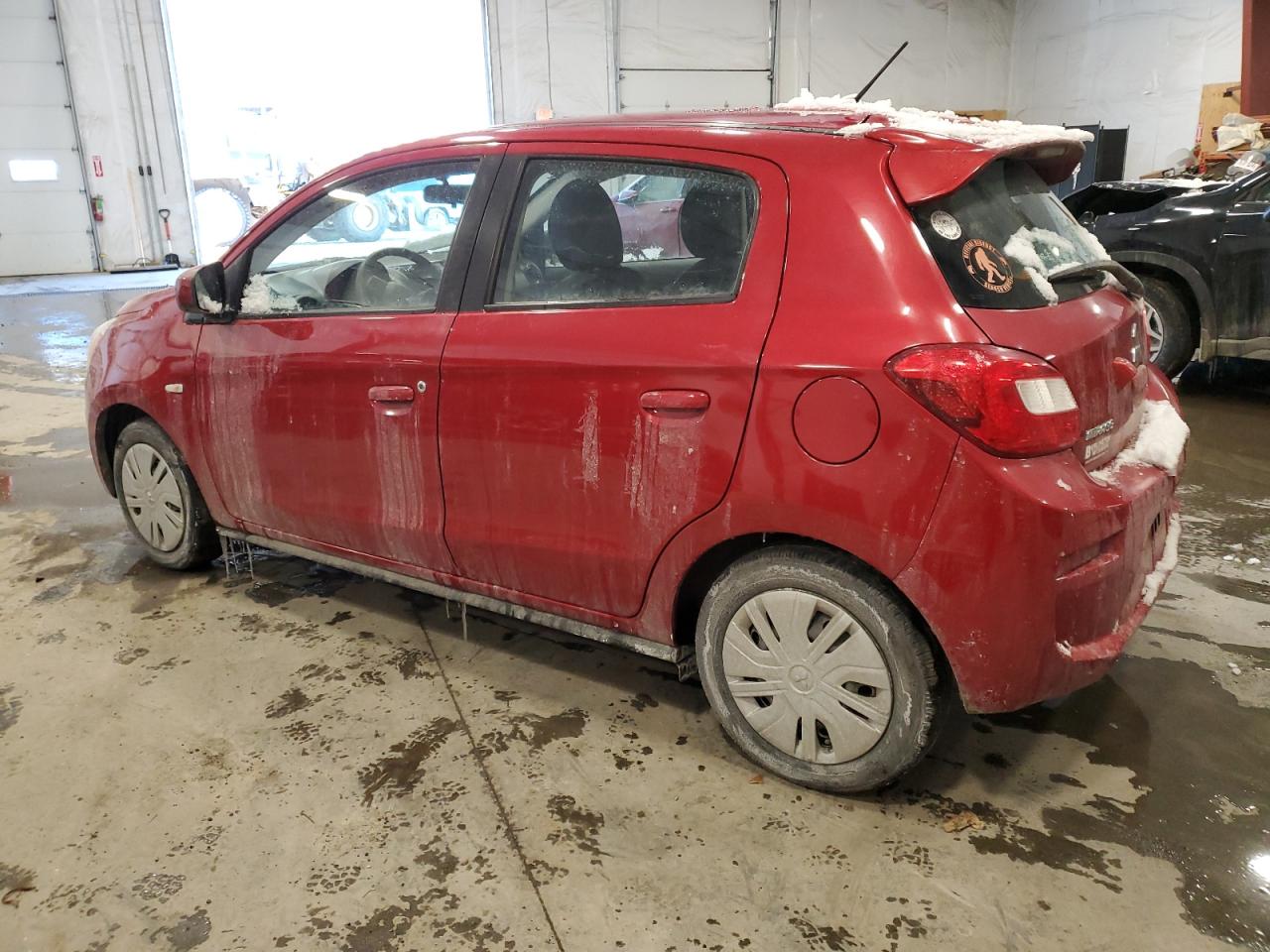 2020 Mitsubishi Mirage VIN ML32A3HJ9LH002116 Copart auction photo, front end / minor dent/scratches damage thumbnail 2