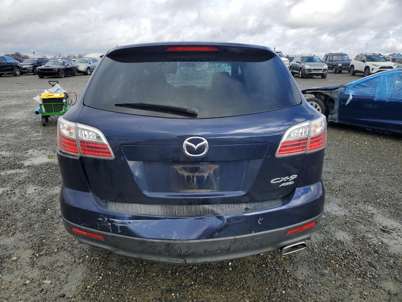 2011 Mazda CX-9 VIN JM3TB3CV5B0331148 Copart auction photo, rear end damage thumbnail 6