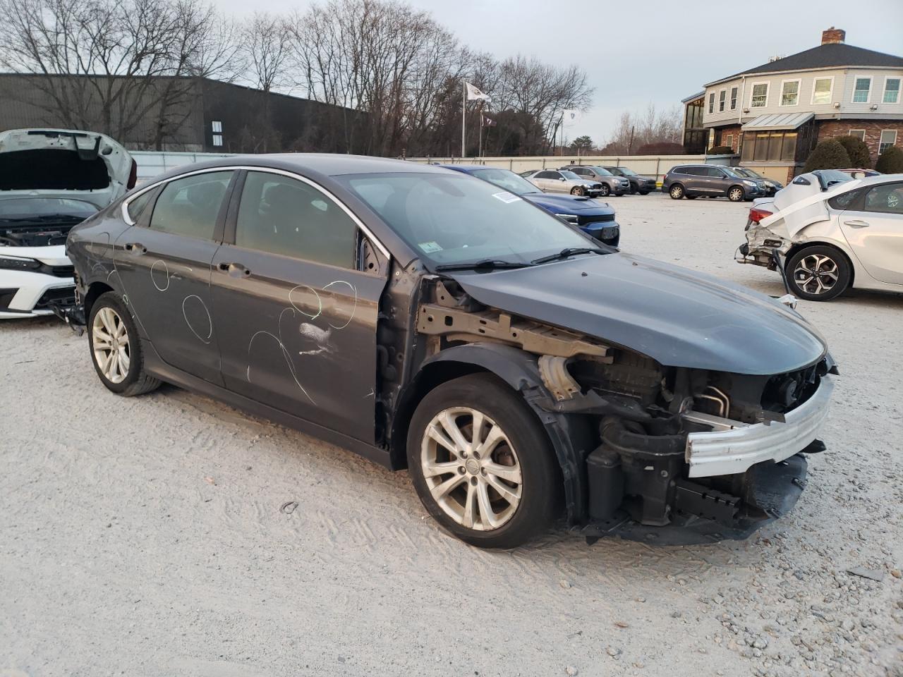 2015 Chrysler 200 VIN 1C3CCCAB0FN621289 Copart auction photo, all over damage thumbnail 4