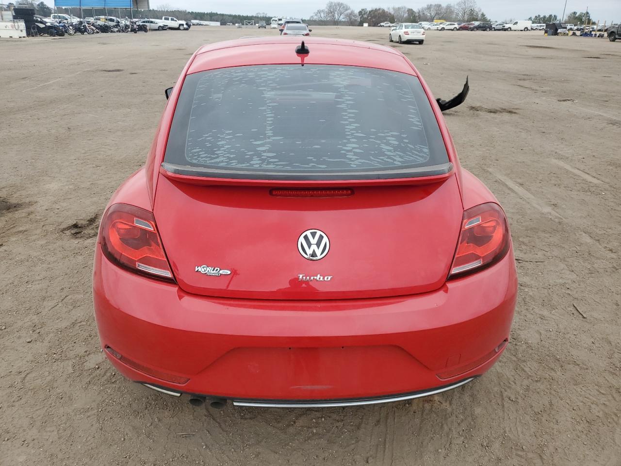 2017 Volkswagen Beetle VIN 3VWJ17AT2HM613942 Copart auction photo, front end damage thumbnail 6