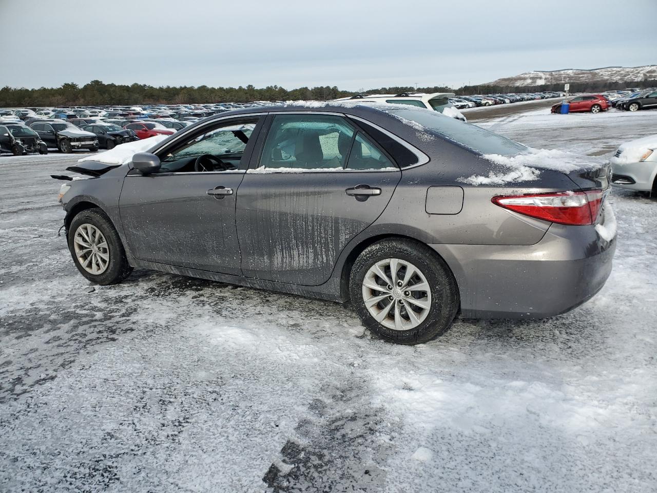 2016 Toyota Camry VIN 4T4BF1FK3GR548181 Copart auction photo, front end / side damage thumbnail 2