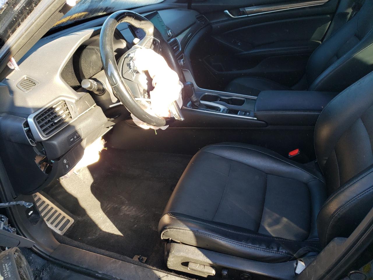 2018 Honda Accord VIN 1HGCV1F39JA244586 Copart auction photo, front end / side damage thumbnail 7