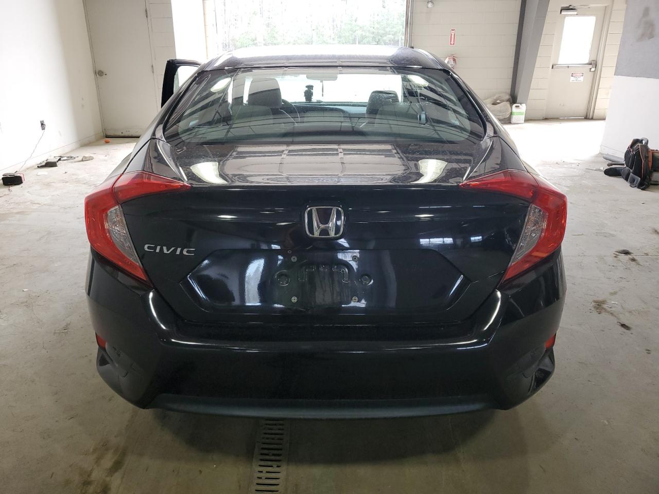 2016 Honda Civic VIN 19XFC2F55GE032668 Copart auction photo, side damage thumbnail 6