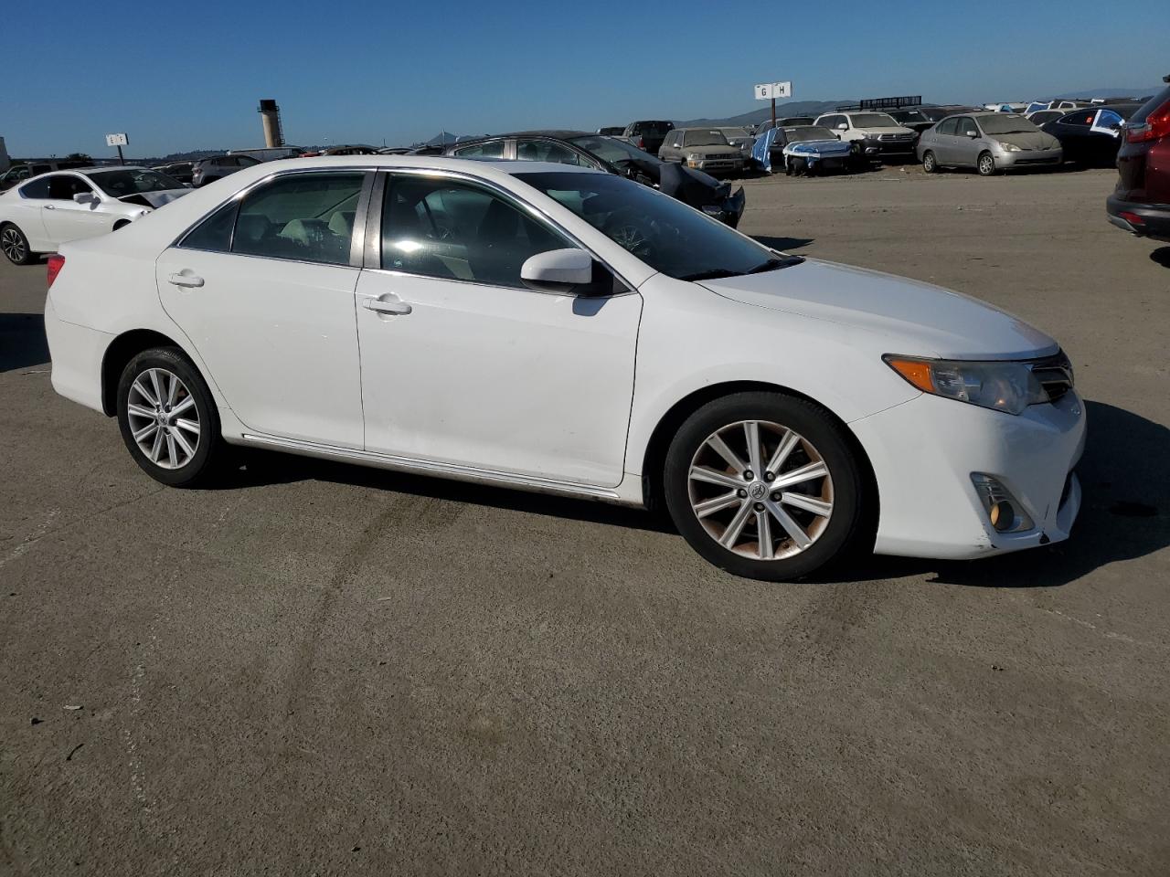2012 Toyota Camry VIN 4T1BF1FK2CU161304 Copart auction photo, front end / undercarriage damage thumbnail 4