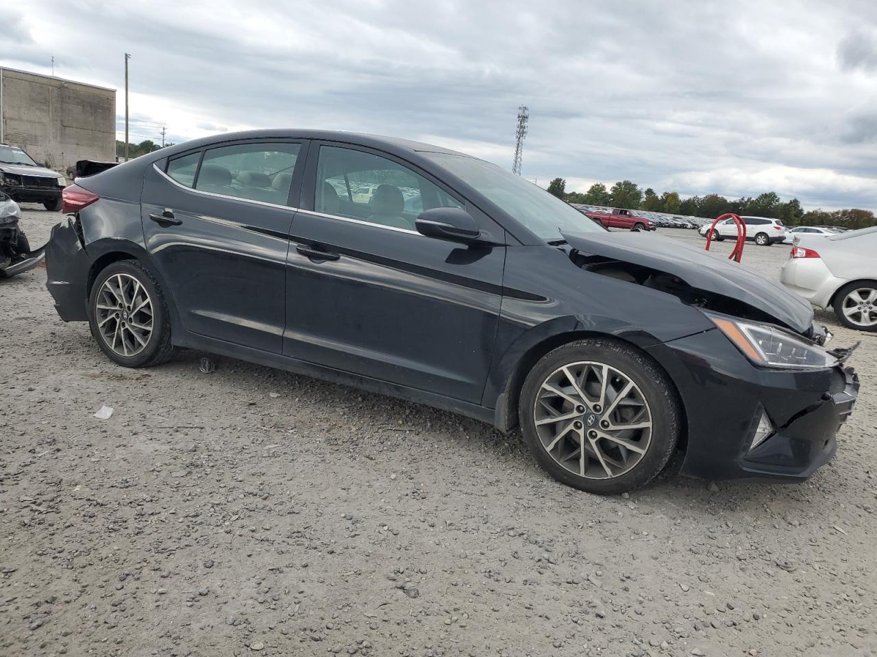 2020 Hyundai Elantra VIN 5NPD84LF6LH524178 Copart auction photo, rear end / front end damage thumbnail 4