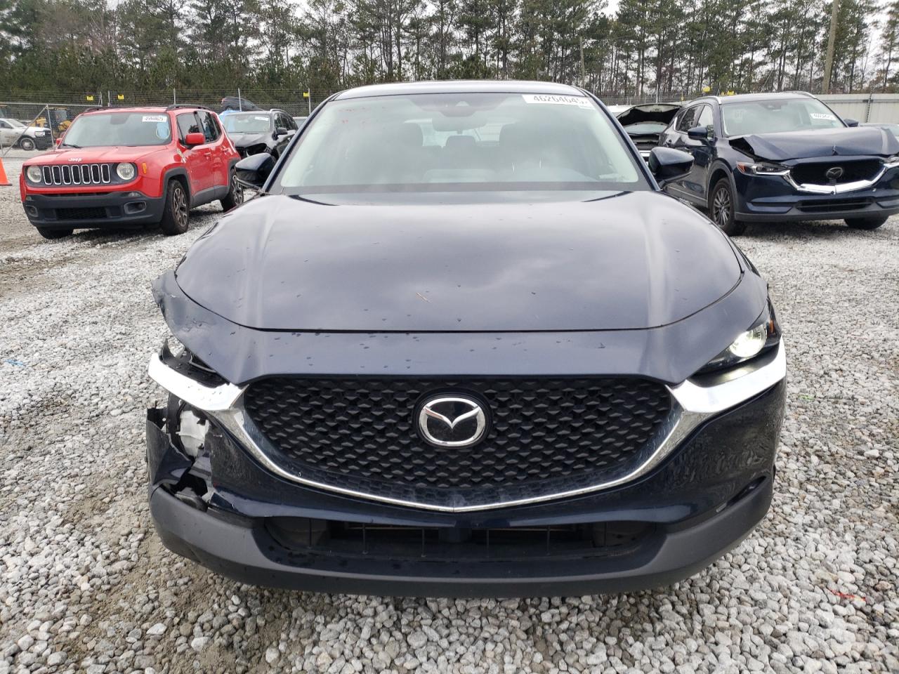2020 Mazda CX-30 VIN 3MVDMABL8LM113858 Copart auction photo, front end / side damage thumbnail 5