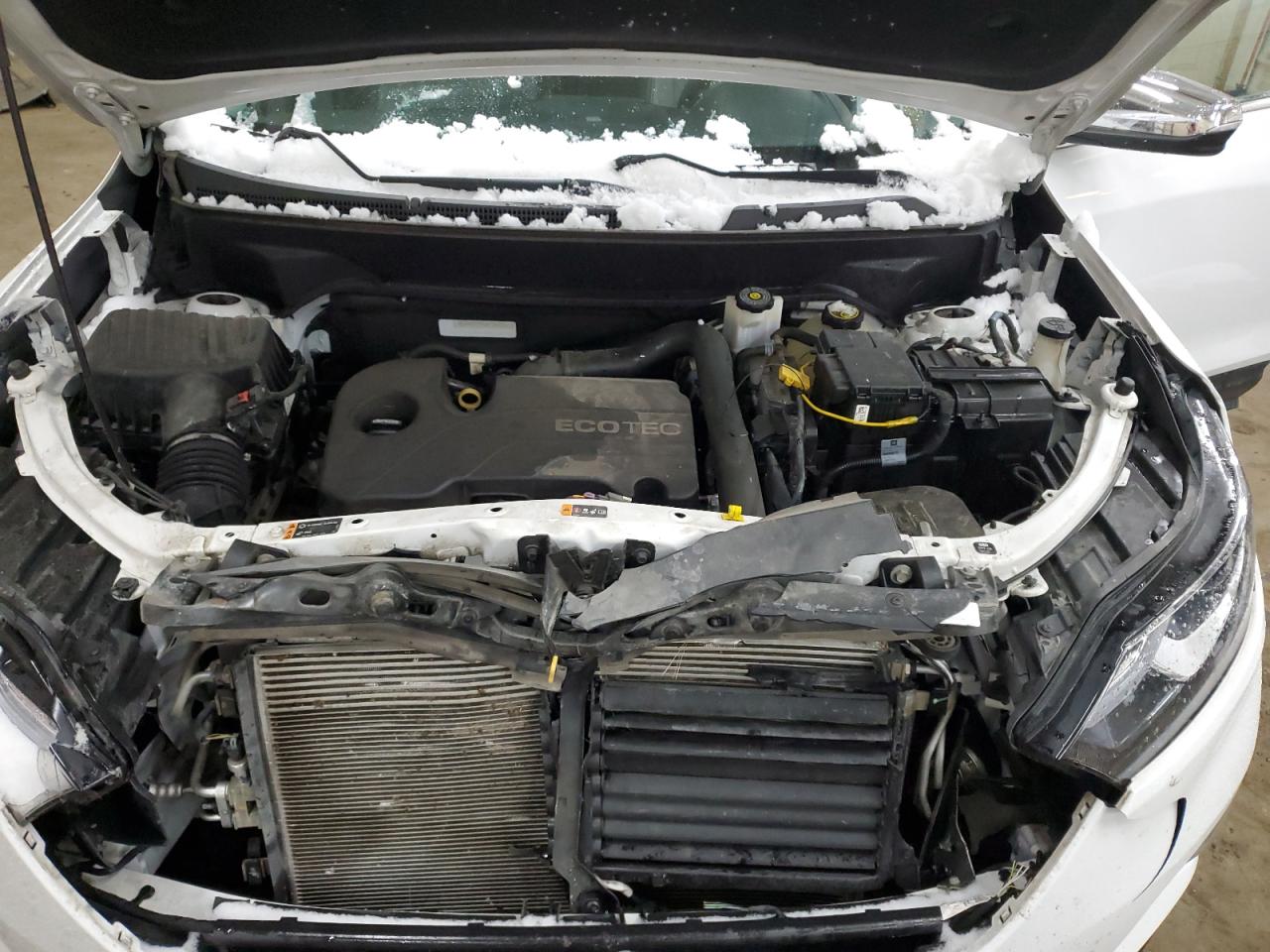2018 Chevrolet Equinox VIN 2GNAXMEV9J6135733 Copart auction photo, front end damage thumbnail 12