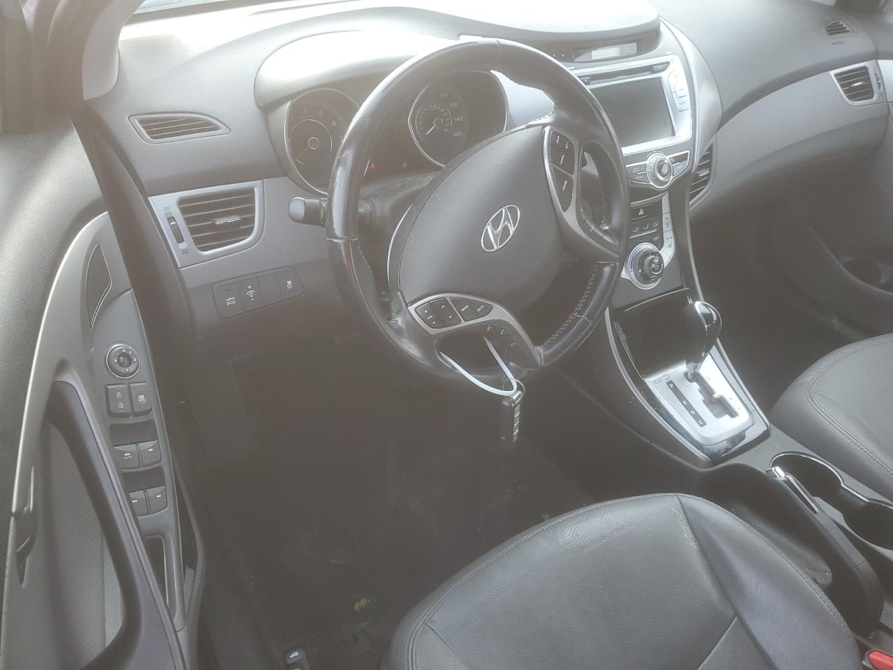2013 Hyundai Elantra VIN 5NPDH4AE4DH453221 Copart auction photo, front end / side damage thumbnail 8