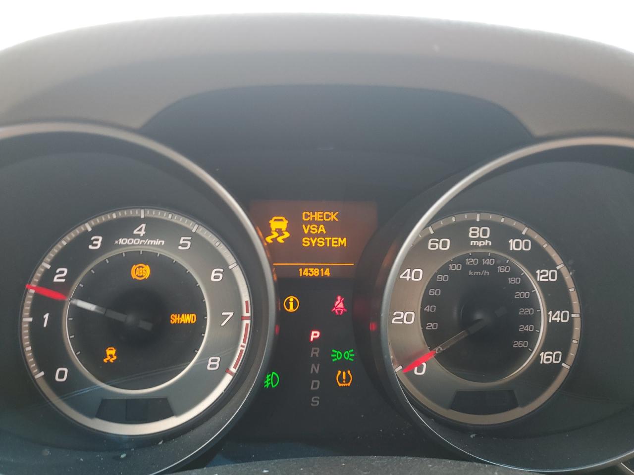 2012 Acura MDX VIN 2HNYD2H30CH504754 Copart auction photo, rear end damage thumbnail 9