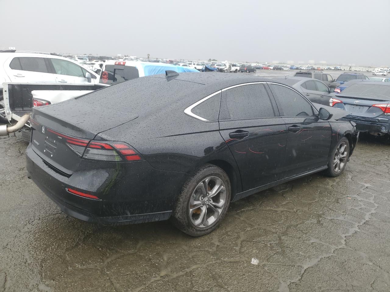 2023 Honda Accord VIN 1HGCY1F31PA022771 Copart auction photo, front end damage thumbnail 3