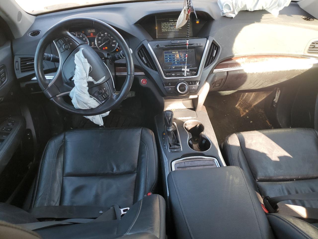 2014 Acura MDX VIN 5FRYD4H2XEB015391 Copart auction photo, front end / rear end damage thumbnail 8