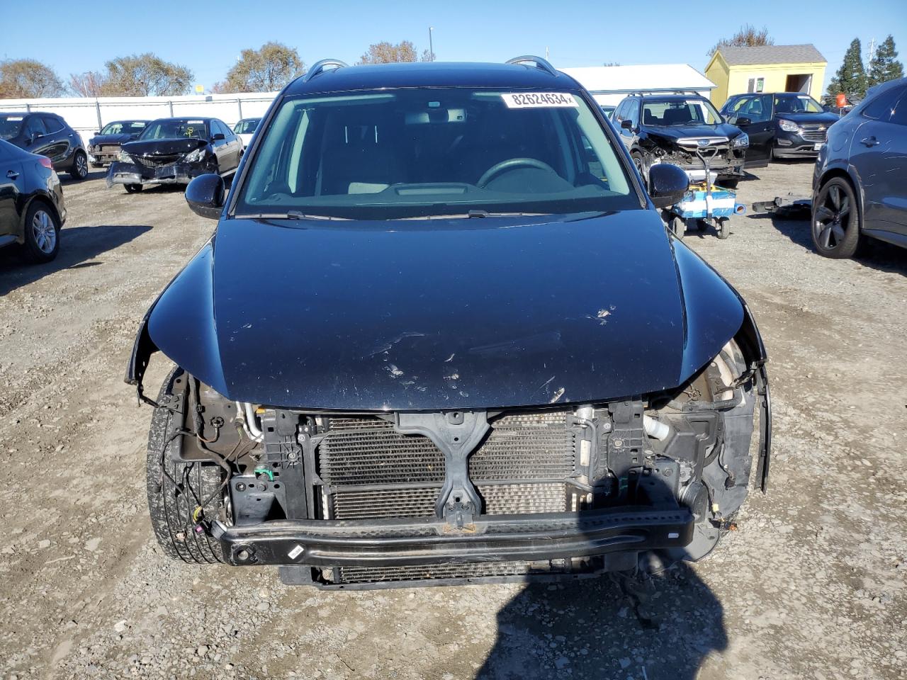 2016 Volkswagen Tiguan VIN WVGAV7AX0GW579097 Copart auction photo, front end damage thumbnail 5