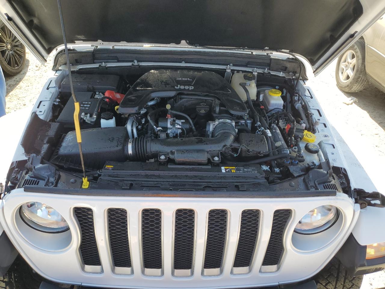 2021 Jeep Wrangler VIN 1C4HJXEG6MW528692 Copart auction photo, water/flood damage thumbnail 11